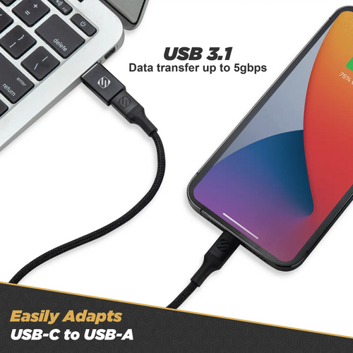 SCOSCHE, Strikeline™USB-A na USB-C™ adapter (2 komada) slika 6