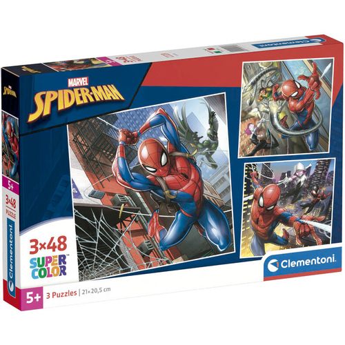 Marvel Spiderman puzzle 3x48pcs slika 1
