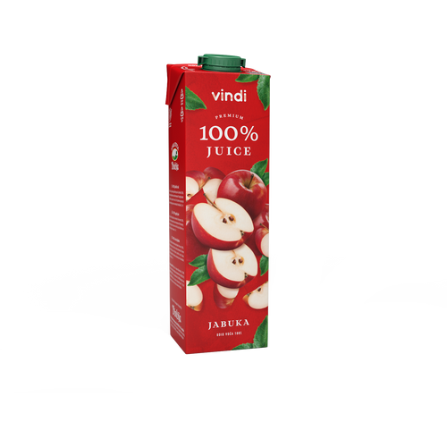 Vindi Juice 100% jabuka 1l slika 1