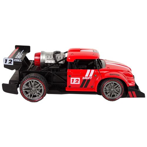 Auto na daljinsko upravljanje Sports Car R/C 1:16  - crveni slika 4