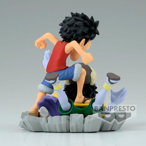 One Piece WCF Log Stories Luffy vs Arlong figure 7cm slika 3