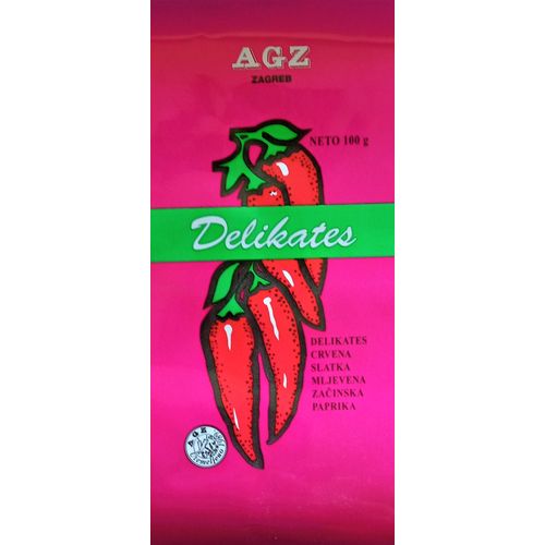 AGZ delikates začinska slatka paprika  100 g slika 1