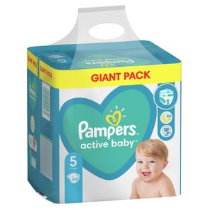 Pampers Active Baby Dry Giant Pack pelene SUPER PONUDA