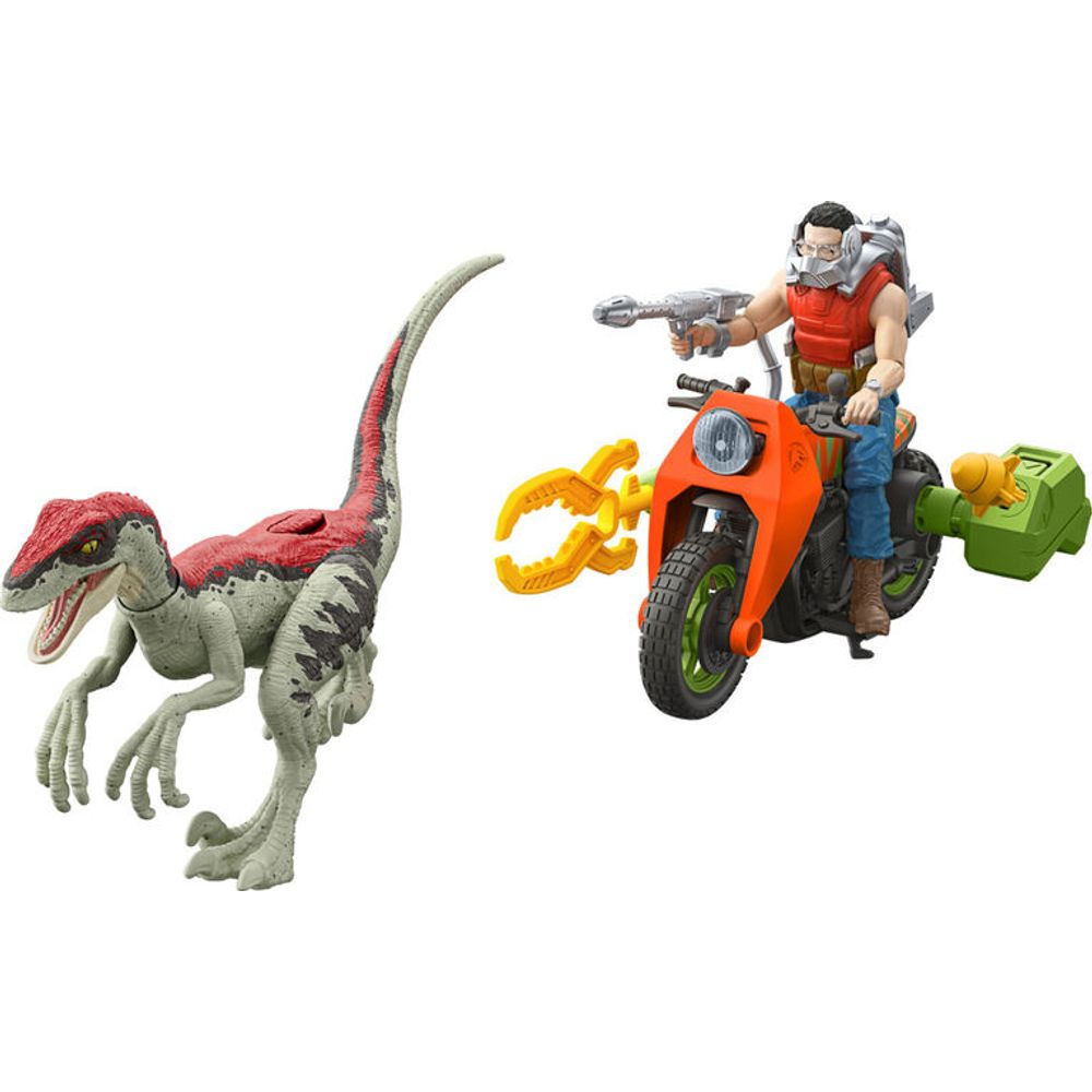 Jurassic Park HTP61 Set Dennis Nedry Track & Chase Pack slika 4