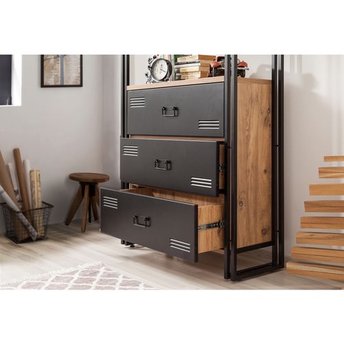 Cosmo Cortex Atlantic Pine
Black Bookshelf slika 4