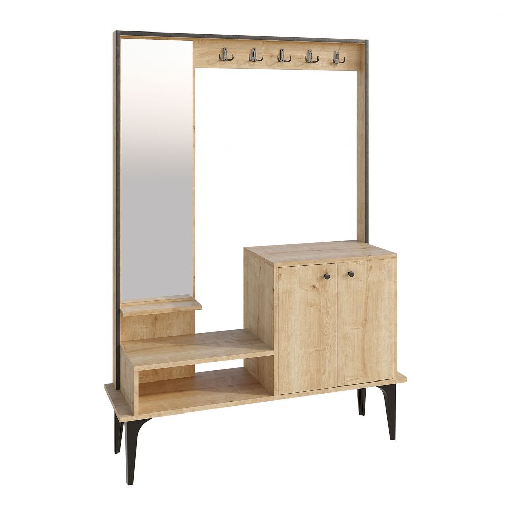 Andy Oak Hall Stand slika 4