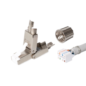 Oklopljeni RJ45 konektor za direktnu terminaciju 22-23 AWG KE-FFT45-C6AS