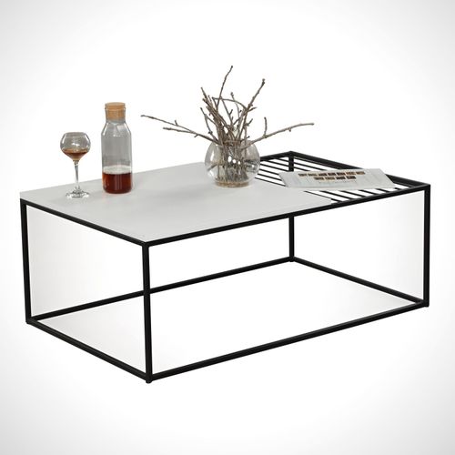 Zinus - White White Coffee Table slika 1