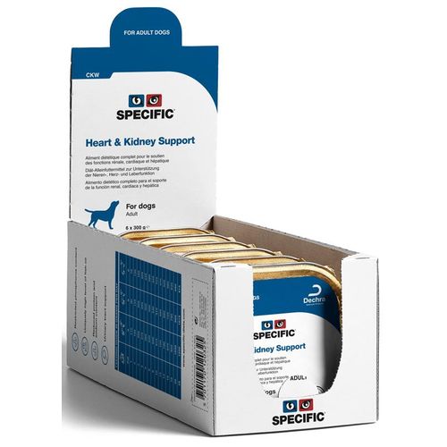 SPECIFIC Dechra Dog Heart and Kidney Support pašteta 6 x 300 g slika 1