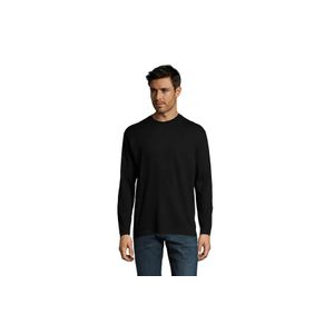 MONARCH muška majica sa dugim rukavima - Crna, XL 