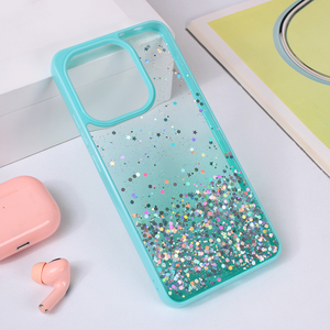 Torbica Frame Glitter za Xiaomi Redmi Note 13 4G mint