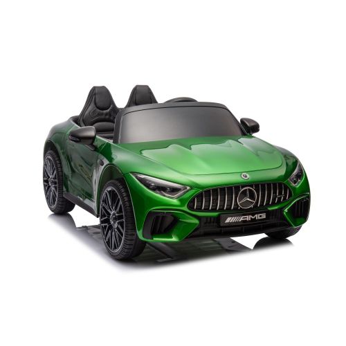 Licencirani auto na akumulator Mercedes AMG SL63  - zeleni/lakirani slika 1