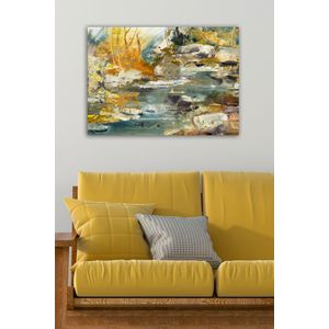 153861683-5070 Multicolor Decorative Canvas Painting