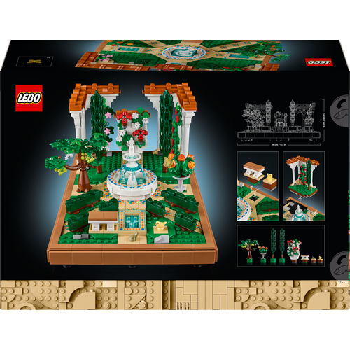 LEGO® ICONS 10359 Vrt s fontanom slika 7