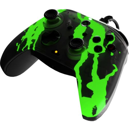 PDP XBOX WIRED CONTROLLER REMATCH - JOLT GREEN GLOW IN THE DARK slika 6