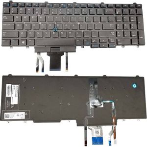 Tastatura za Dell Latitude E5550 / Precision 17 (7710) sa pozadinskim osvetljenjem