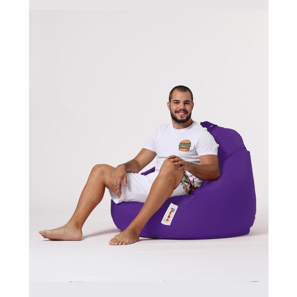 Premium XXL - Ljubičasti Vrt Bean Bag slika 5