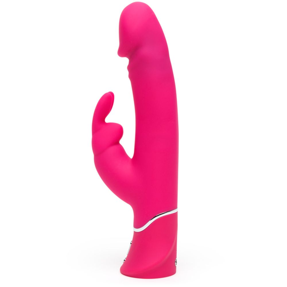 Rabbit vibrator Happy Rabbit - Dual Density, ružičasti slika 3
