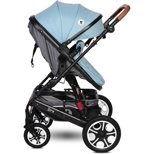 LORELLI LORA Sky Blue Kolica 3u1: Košara + Autosjedalica + Zimska Navlaka (0mj+) - (do 15kg/96cm) slika 8