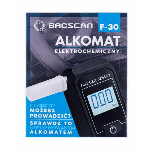 Digitalni uređaj za alkotest Bacscan BACSCAN F-30 - Crna slika 2