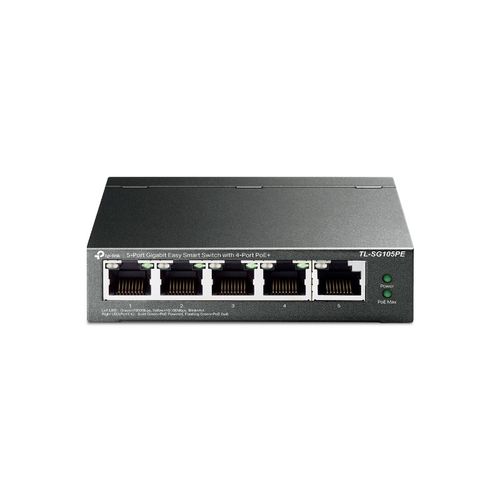 TP-LINK 5-Port Gigabit Easy Smart preklopnik s 4-Port PoE+ slika 1