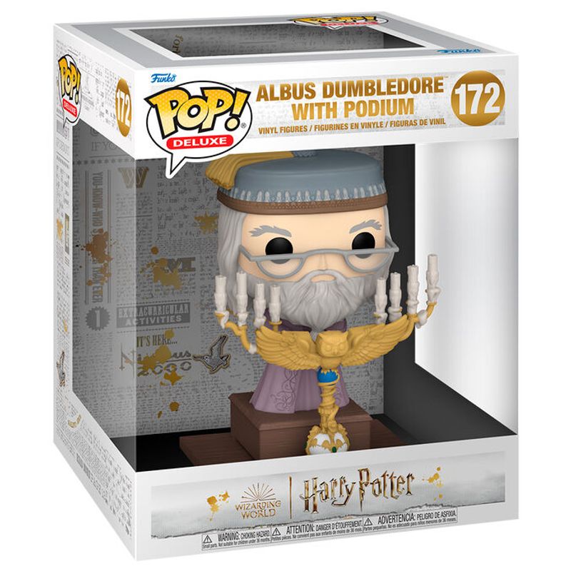 FUNKO POP figura Deluxe Harry Potter i Zatočenik Azkabana – Dumbledore s Podijem image