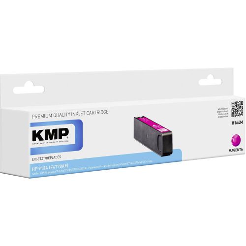 KMP tinta zamijenjen HP 913A kompatibilan  purpurno crven H164M 1751,4006 slika 1