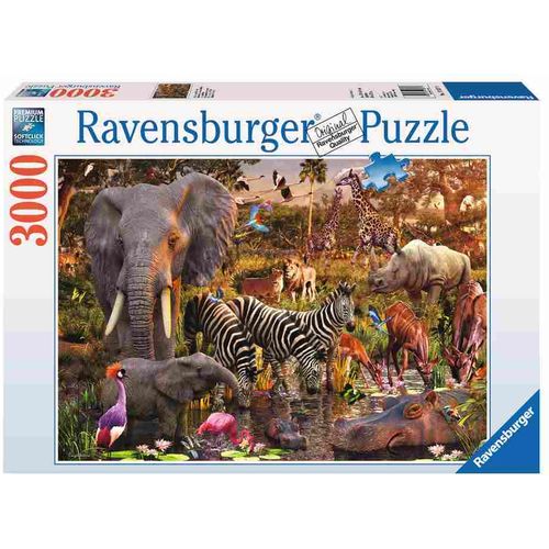 Ravensburger Puzzle afričke životinje 3000kom slika 1