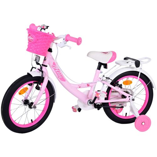 Dječji bicikl Volare Ashley s dvije ručne kočnice 16" roza slika 9