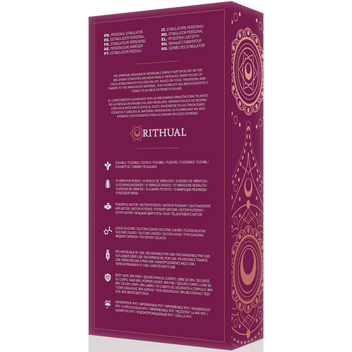 Rithual Kriya G-spot vibrator - Crna slika 27