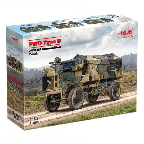 Model Kit Military - FWD Type B WWI US Ammunition Truck 1:35 slika 1