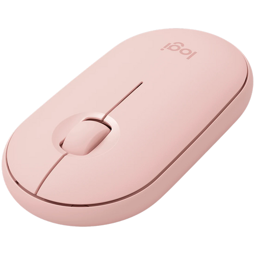 LOGITECH M350S Pebble 2 Bluetooth Miš - Tonal Rose slika 2