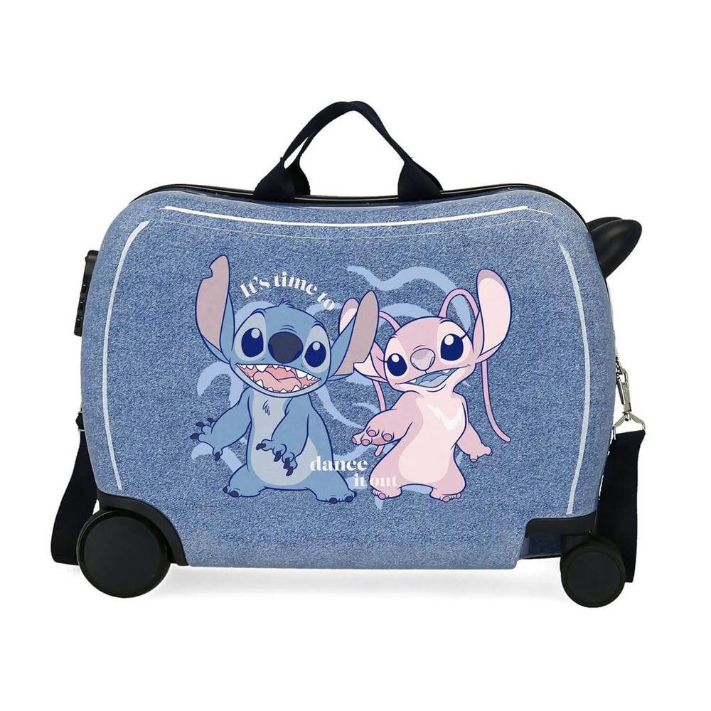 Disney kofer STITCH "It`s Time To Dance", 50 cm, 4659844, ABS, plavi slika 1