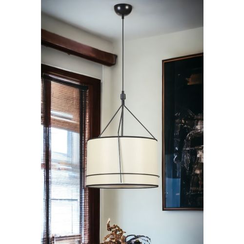 Violet Siyah Finli Krem Abajurlu Sarkıt Black
Cream Chandelier slika 2