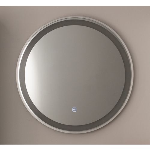 Ceramica lux   Ogledalo alu-ram fi70, gold, touch-dimer prednji, sa kaišem- CL12 300010 slika 1