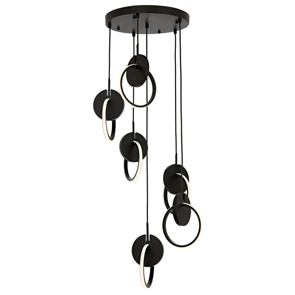 Luster Av-1874-6T-Bsy u Crno-Bijeloj Boji slika 1