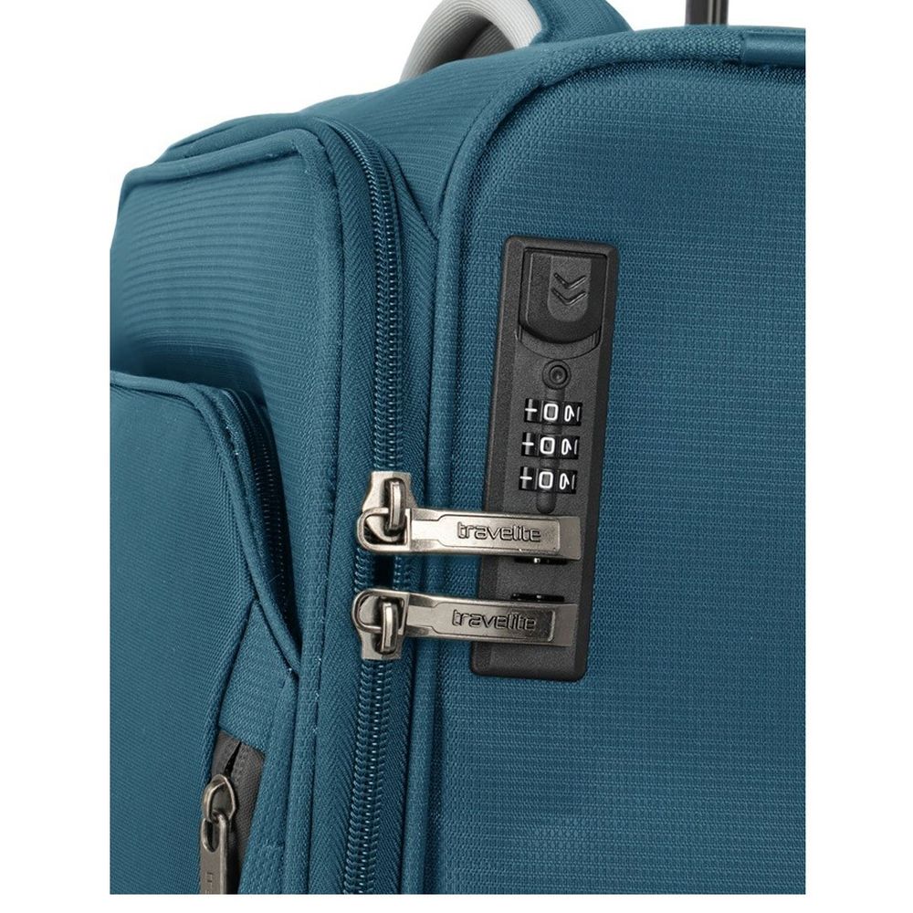 Travelite Kofer 40 cm sa 2 točkića Jetpack, 090223-22, petrol slika 6