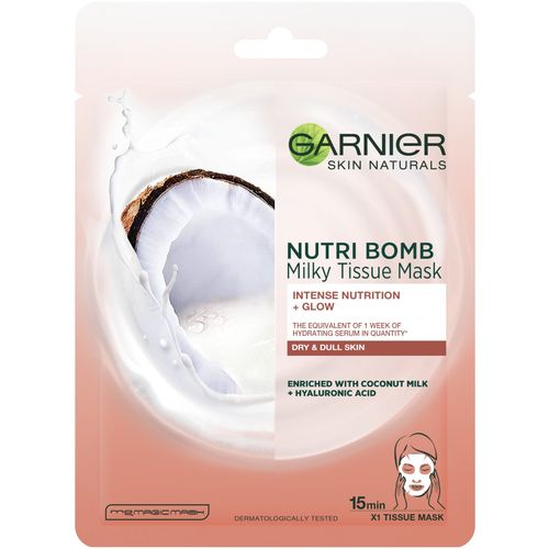 Garnier Skin Naturals Nutri Bomb tekstilna maska sa kokosovim mlijekom slika 1