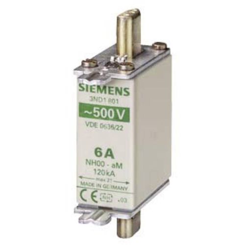 Siemens 3ND1801 uložak osigurača     Veličina osigurača = 0  6 A  500 V 3 St. slika 1