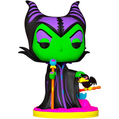 POP figure Disney Villains Maleficent Black Light Exclusive slika 3