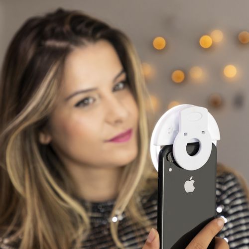 Punjivi svjetlosni prsten Ring Light za selfie Instahoop Innovagoods slika 1