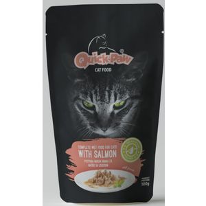 Quick-Paw hrana za mačke u vrećici Salmon 100g