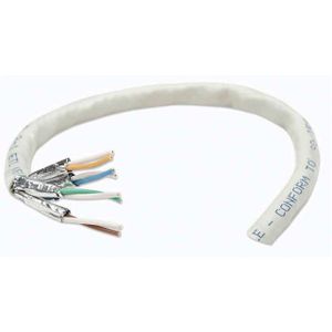 INT Patch Cable Bulk CAT6,Solid,23AWG,SOHO SFTP,305m,Siv