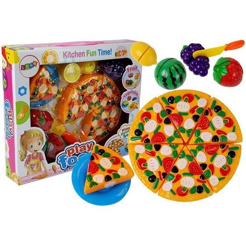 Dječji set pizza i voće s dodacima slika 1