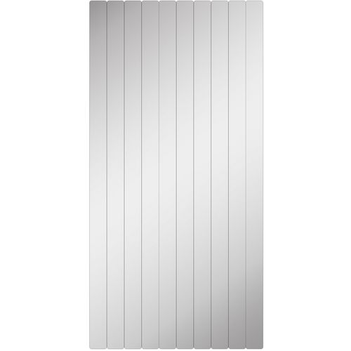 Rectangular Stripe - 5 x 100 cm ( 10 Pieces ) - Silver Silver Mirror slika 5
