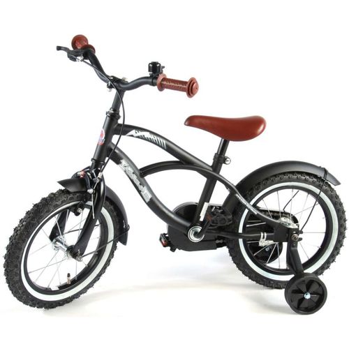 Dječji bicikl Volare Cruiser 14" s pomoćnim kotačima crni slika 13