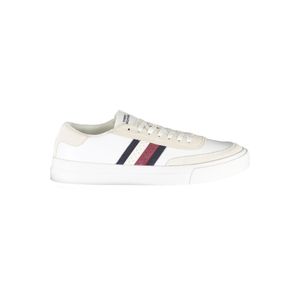 TOMMY HILFIGER MEN'S WHITE SPORTS SHOES