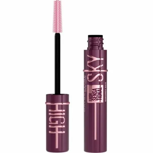 Maybelline New York Lash Sensational Sky High maskara burgundy haze​ slika 1