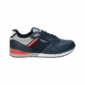 Kinder Sportschuhe Pepe Jeans London Bright - Tamno plava