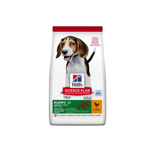 Hill's™ Science Plan™ Pas Puppy Medium s Piletinom, 2,5 kg slika 4